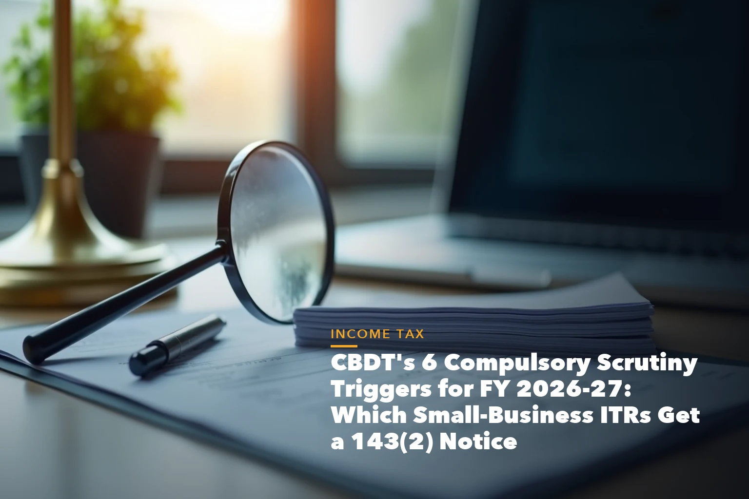 Income tax filing dashboard with ITR documents and verification steps for CBDT's Compulsory Scrutiny Triggers for