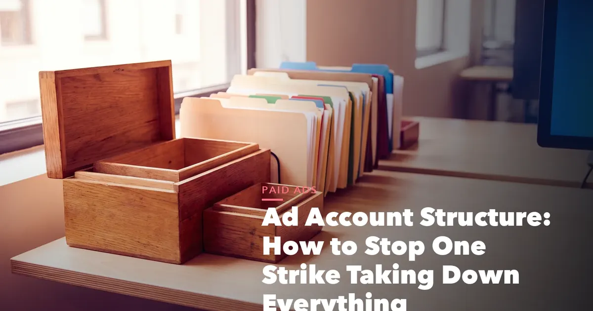 Business guide visual with process steps and compliance records for Account Structure How Stop One Strike Taking