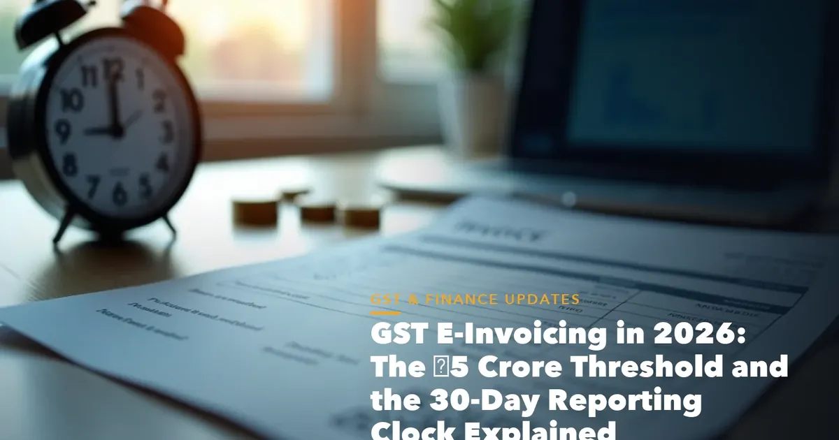 GST registration threshold chart for goods and services for GST E-Invoicing 2026 The Crore Threshold and