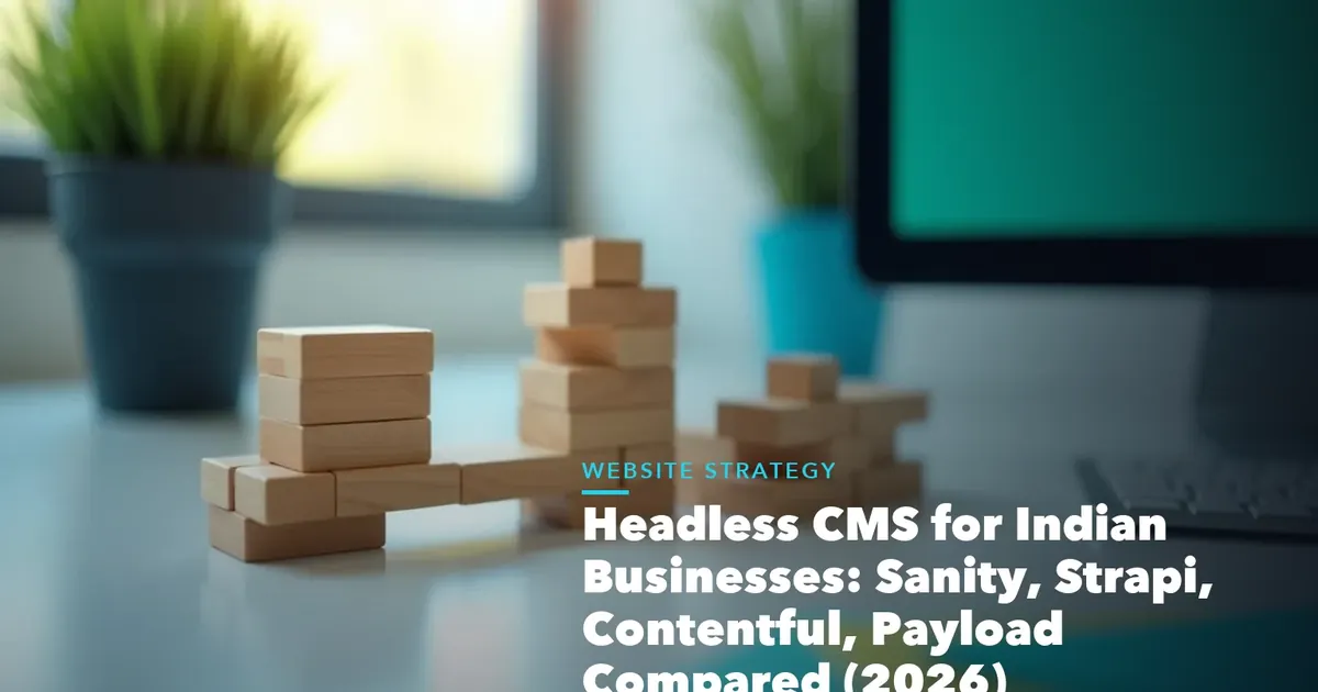 CMS comparison matrix for small business websites for Headless CMS for Indian Businesses Sanity,