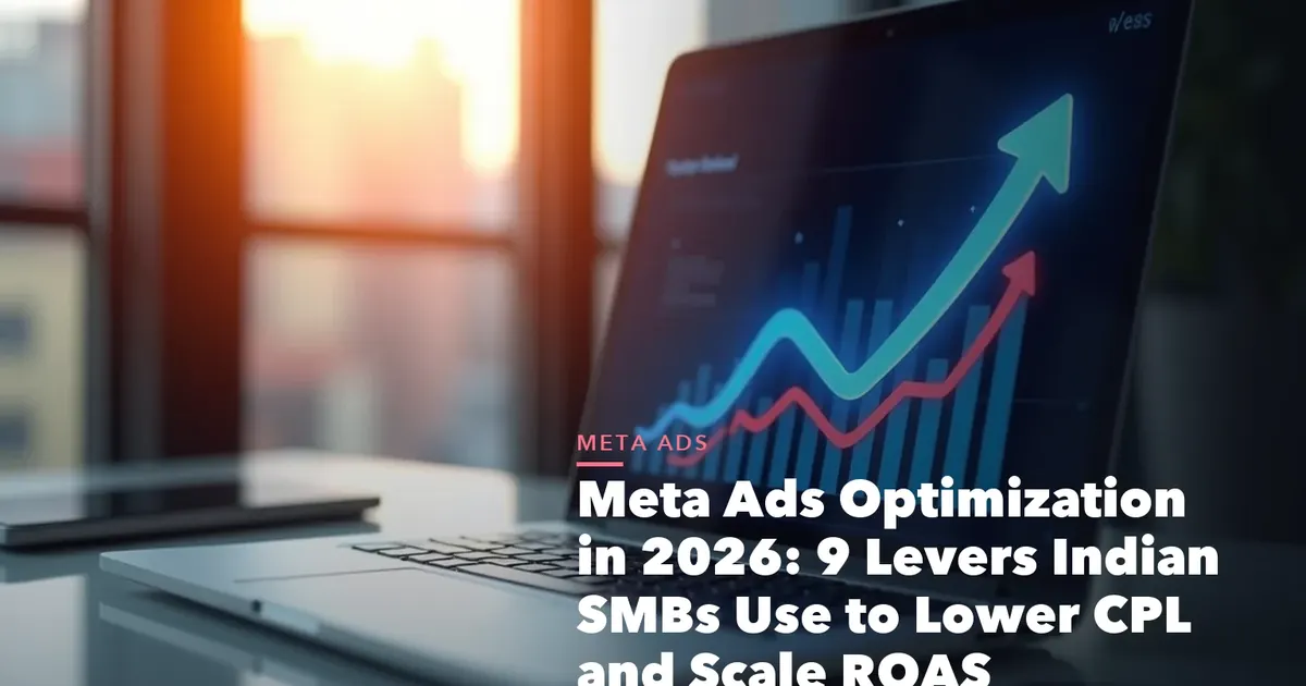 Google Ads and Meta Ads comparison visual for Meta Ads Optimization 2026 Levers Indian