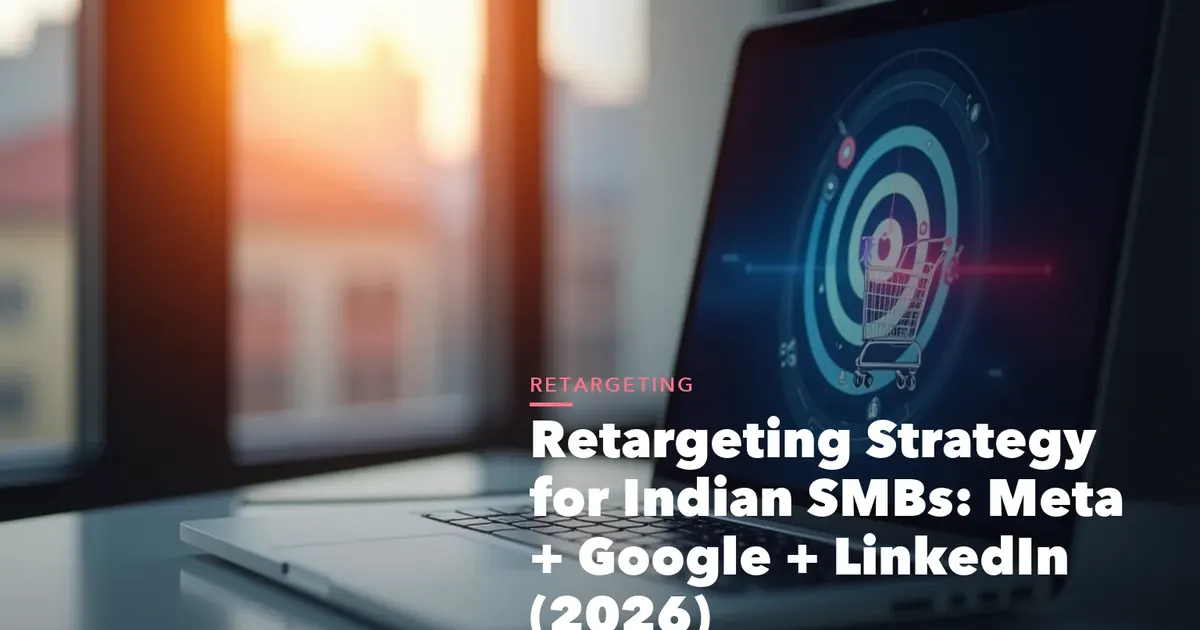 Business guide visual with process steps and compliance records for Retargeting Strategy for Indian SMBs Meta