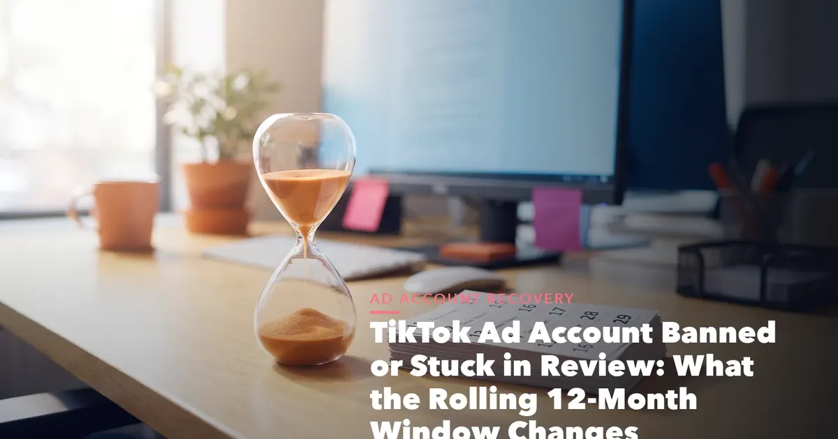 Business guide visual with process steps and compliance records for TikTok Account Banned Stuck Review What the