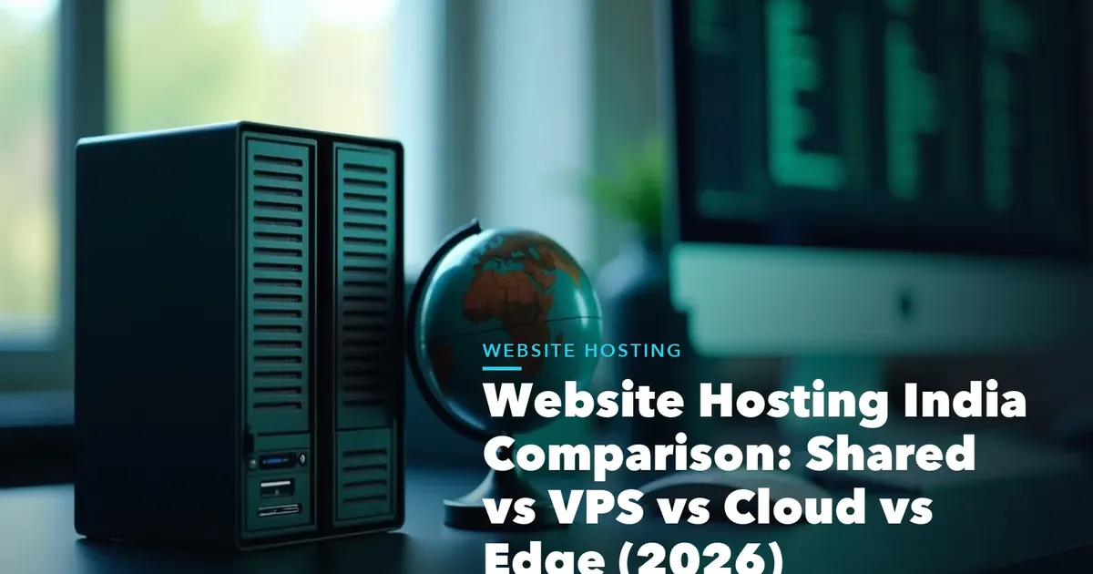 Business guide visual with process steps and compliance records for Website Hosting India Comparison Shared VPS